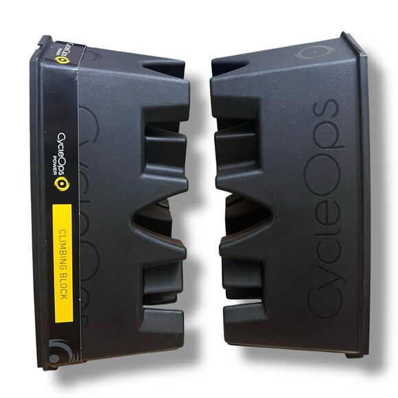 Set CycleOps Riser Tire Leveling Block Sweat Guard Bicycle Trainer - Picture 4 of 15